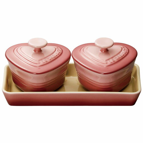 ラムカン ル・クルーゼ(LE CREUSET) プチ ラムカン ダムール セット 910223-00(ローズクオーツ)