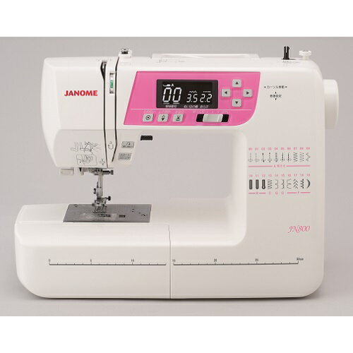 ジャノメ janome JN800(ピンク) コンピューターミシン JN800 1