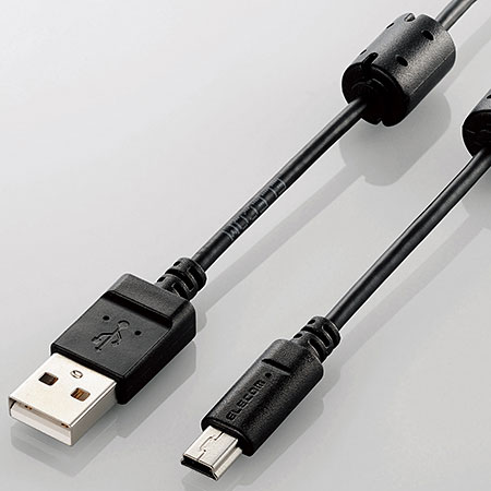 ���쥳��(ELECOM) DGW-MF15BK �֥�å� DGW-MFBK���꡼�� �������³��USB�����֥� 1.5m