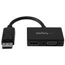 StarTech(X^[ebN) DP2HDVGA(ubN) gxAVA_v^ DisplayPort HDMI/ VGAϊA_v^