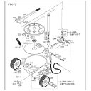 トラスコ中山 FTK-049 FTK70用 固定プレート