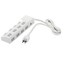 バッファロー(BUFFALO) 2ピン式電源タップ 8個口 1.5m BSTAPSD2815WH(ホワイト)(2)