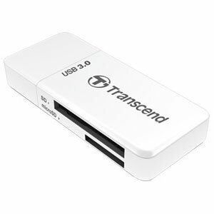 トランセンド TS-RDF5W(ホワイト) USB3.0/2.0 SDカードリーダー