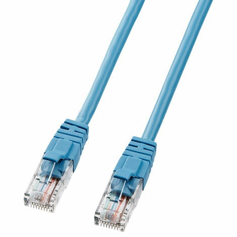 ����掠�ץ饤 LKB5Y-03BLN(�֥롼) ����ϥ󥹥ɥ��ƥ���5LAN�����֥� 3m