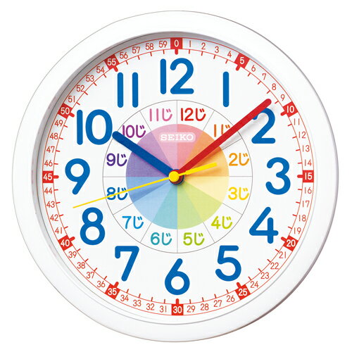 セイコー 知育時計 セイコー(SEIKO) KX617W 知育掛け時計