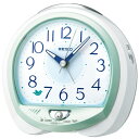 SEIKO QM745M(緑パール) 目覚まし時計