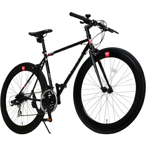 canover(カノーバー) HEBE クロスバイク CAC-024 700×25C シマノ21段変速 ブラック