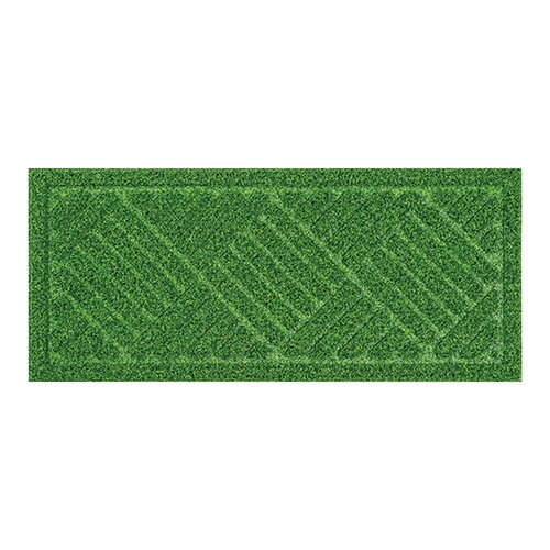 ベストコ ND-611(グリーン) 芝生調玄関マット 24×55cm