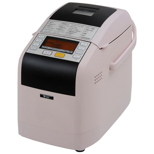 【長期保証付】エムケー精工 HBK-152P ピンク ふっくらパン屋さん ホームベーカリー 1.5斤