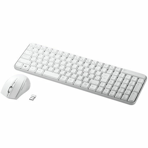 マウスワイヤレスキーボード（ホワイト） SKB-WL25SETW