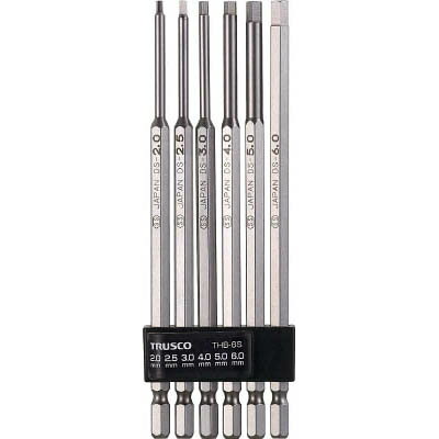 Rakuten - トラスコ中山 THBL-60 六角ロングビット 150L 6.0mm