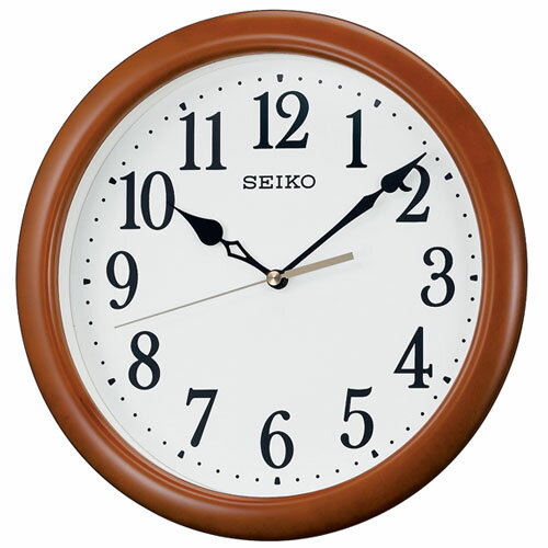Rakuten - セイコー SEIKO KX620B 茶木地 掛け時計 KX620B