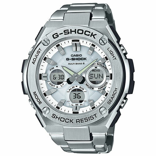 【長期保証付】CASIO カシオ GST-W110D-7AJF G-SHOCK ジーショック 国内正規品 G-STEEL ソーラー メンズ 腕時計 GSTW110D7AJF