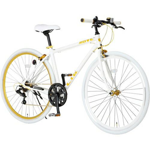LIG(リグ) LIG MOVE 700C クロスバイク シマノ7段変速 ホワイト
