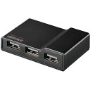 バッファロー(BUFFALO) BSH4A11BK(ブラック) USB2.0 TV/PC対応セルフパワー 4ポートハブ(2)
