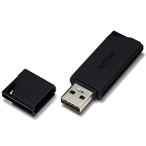 バッファロー(BUFFALO) RUF2-KR32GA-BK(ブラック) RUF2-KRAシリーズ USB2.0メモリ 32GB