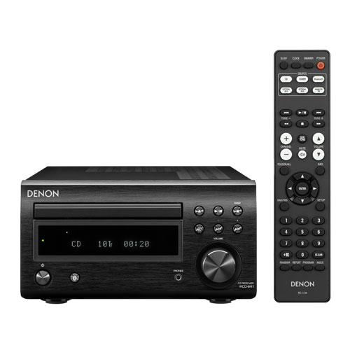 【長期保証付】DENON デノン RCD-M41-K(ブラック) CDレシーバーシステム Mシリーズ RCDM41K