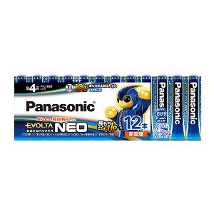 Oxyride Battery - パナソニック(Panasonic) LR03NJ/12SW 乾電池エボルタネオ単4形12本パック