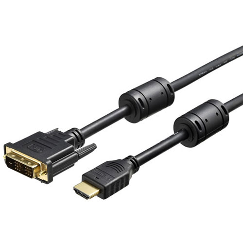 バッファロー(BUFFALO) BSHDDV30TBK ブラック BSHDDVTシリーズ HDMIケーブル DVI変換モデル 3m