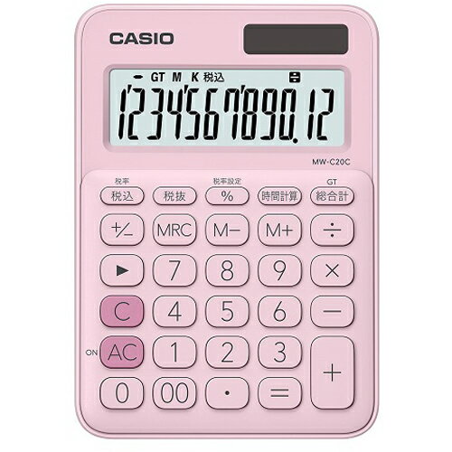 CASIO(JVI) MW-C20C-PK(y[sN) Jtd 12