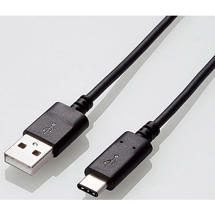 エレコム(ELECOM) U2C-AC15NBK ブラック U2C-ACNBKシリーズ USB2.0ケーブル 1.5m