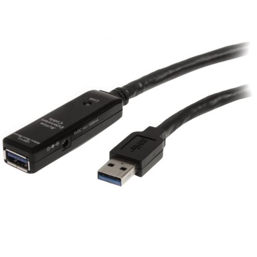 StarTech USB3AAEXT10M USB 3.0アクティブ延長ケーブル 10m オス/メス