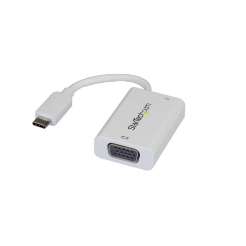 StarTech(X^[ebN) CDP2VGAUCPW USB-CڑVGAA_v^ zCg 60W USB PD