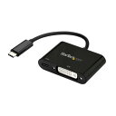 StarTech(X^[ebN) CDP2DVIUCP USB-C - DVIA_v^ USB PDΉ ubN