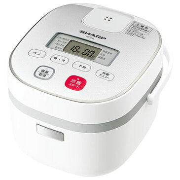 シャープ SHARP KS-C5L-W(ホワイト系) ジャー炊飯器 3合 KSC5LW 人気 炊飯ジャー 一人暮らし おかゆ プレゼント 結婚祝い パン