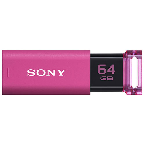 ソニー SONY USM64GU-P ピンク USB3.0メモリ 64GB