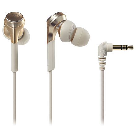 オーディオテクニカ(audio-technica) ATH-CKS770X CG シャンパンゴールド SOLID BASS インナーイヤーヘッドホン ハイレゾ対応