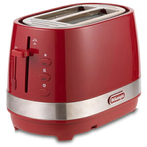 デロンギ(DELONGHI) CTLA2003J-R(パッションレッド) デロンギ アクティブ ポップアップトースター 800W