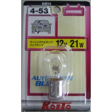 KOITO K4514 KOITO �ơ���&���ȥå׵� 12V21W 1������ K4514