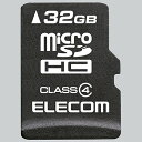 GR(ELECOM) MF-MSD032GC4R microSDHCJ[h 32GB CLASS4