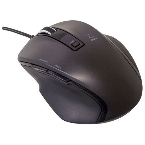 Other - ナカバヤシ MUS-UKF120BK ブラック USB 小型有線5ボタンBlueLEDマウス