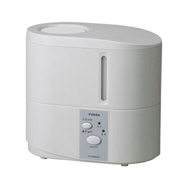 ユアサプライムス YHY-350Y-W(ホワイト) スチーム式加湿器 350mL/h 木造6畳/プレハブ10畳
