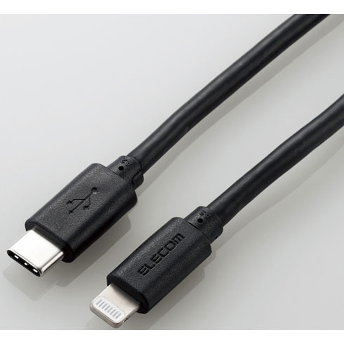 エレコム(ELECOM) MPA-CLY20BK(ブラック) USB-C to Lightningケーブル 2m エレコム(ELECOM) MPA-CLY20BK(ブラック) USB-C to Lightningケーブル 2m