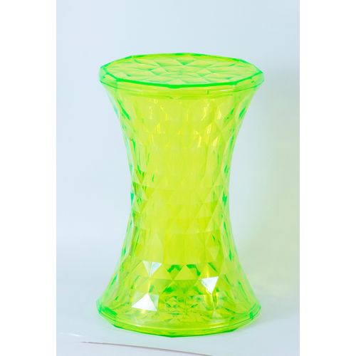 樂天商城 - クロシオ 【完成品】スケルトン サイドテーブル グリーン 22834