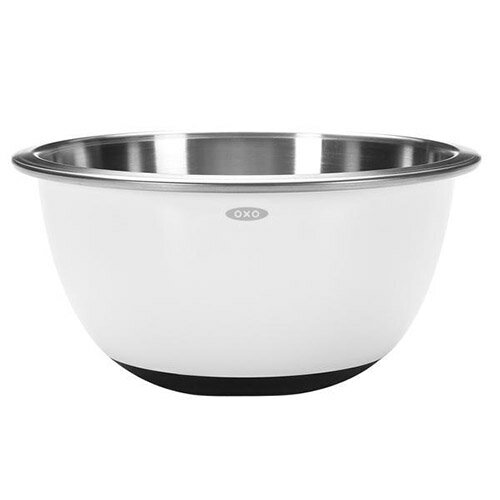 OXO(オクソー) ステンレス ミキシングボウル 中 ホワイト