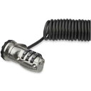 StarTech(スターテック) LTLOCK3DCOIL パソコンセキュリティコイル式ワイヤーロック 3桁ダイヤル式