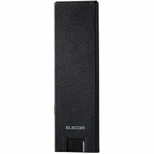 エレコム ELECOM WTC-1167US-B(ブラック) 超薄型11ac 2x2中継器 WTC1167USB