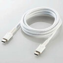 GR(ELECOM) MPA-CCS12PNWH(zCg) USB2.0P[u C-C PDΉ ϋv 1.2m