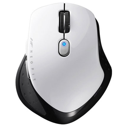 バッファロー(BUFFALO) BSMBW510SWH(ホワイト) USB Type-A BlueLED光学式マウス 5ボタン