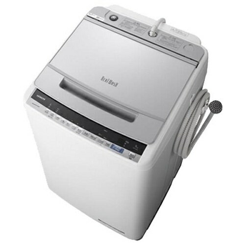【設置＋長期保証】日立 BW-V90E-S(シルバー) ビートウォッシュ 全自動洗濯機 上開き 洗濯9kg