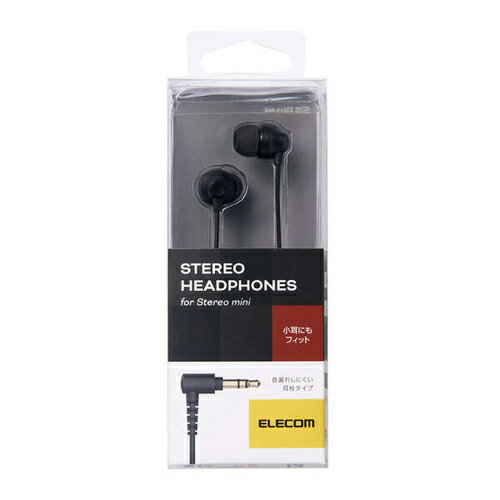 エレコム(ELECOM) EHP-F12CABK ブラック カナルイヤホン