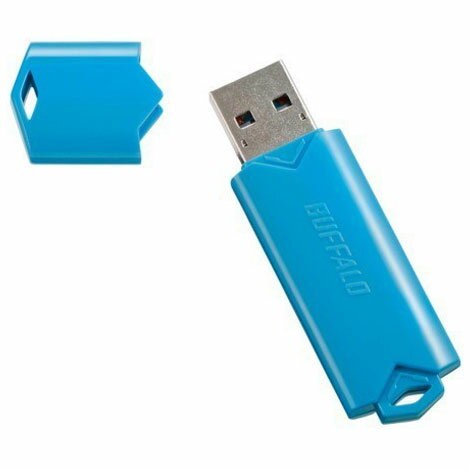 バッファロー(BUFFALO) RUF3-YUF64GA-BL(ブルー) USB3.2メモリ 64GB バッファロー(BUFFALO) RUF3-YUF64GA-BL(ブルー) USB3.2メモリ 64GB