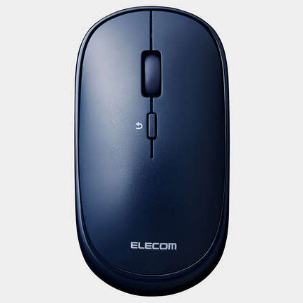 エレコム(ELECOM) M-TM10DBBU(ブルー) 2.4GHz無線 ワイヤレスモバイルマウス Slint(スリント) 4ボタン