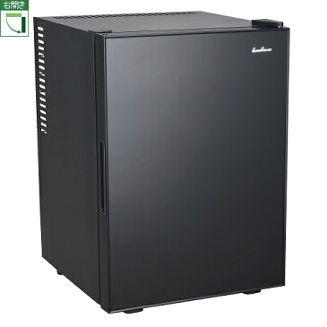 三ツ星貿易 ML-40G-B(ブラック) 1ドア冷蔵庫 右開き 40L ML40GB 一人暮らし おすすめ 新生活 冷却 保冷