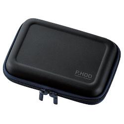 エレコム(ELECOM) HDC-SH002BK(ブラック) ポータブルHDDケース（セミハード）