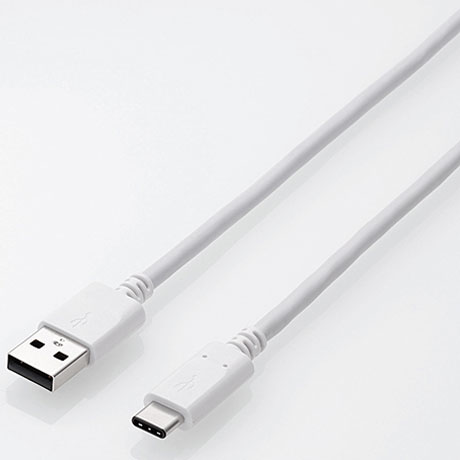 エレコム(ELECOM) MPA-AC30NWH(ホワイト) USB2.0ケーブル 認証品 A-C 3m